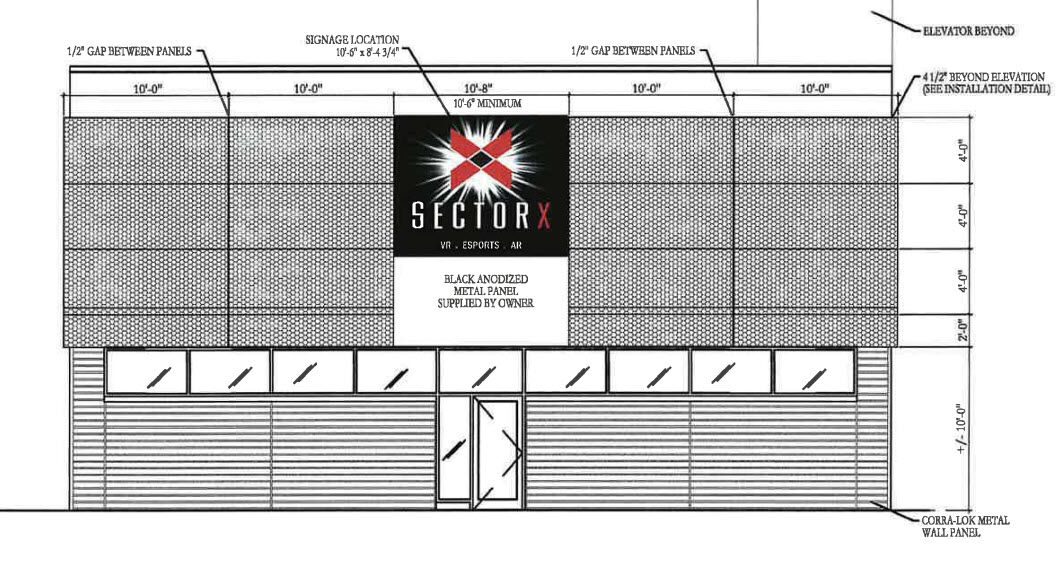 GAMING VENUE SIGN RENDERING
